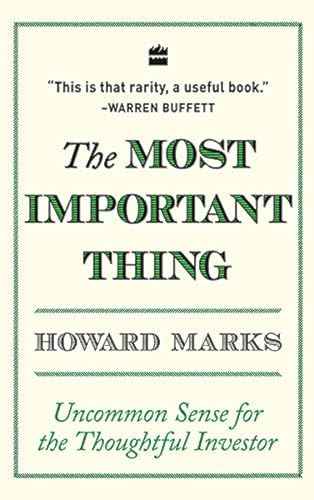 The Most Important Thing by Howard Marks | Paperback | HMS-9789353022792