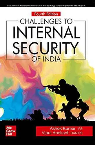 Challenges to Internal Security of India | 4th Edition by Ashok Kumar | Paperback | HMS-9789390727735