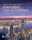 Horngren's Cost Accounting: A Managerial Emphasis 16th Edition | 9780134475585 | Paperback