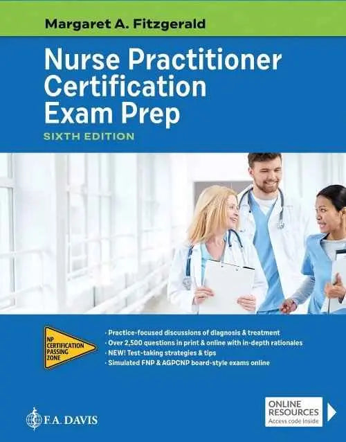 Nurse Practitioner Certification Exam Prep Sixth Edition | 9780803677128 | Paperback
