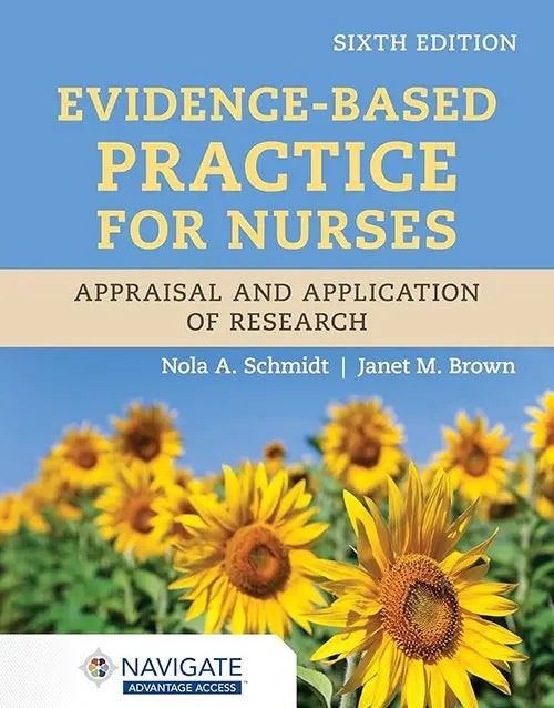 Evidence-Based Practice for Nurses 6th Edition ISBN 9781284296532 Paperback bookcover – Nybookshub