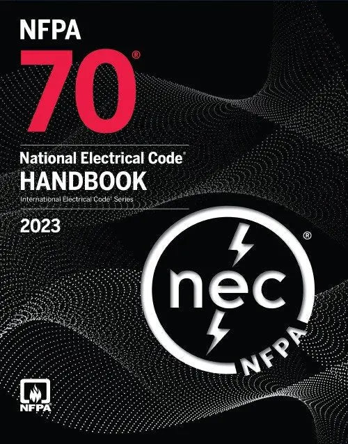NFPA 70, National Electrical Code (2023 NEC) Handbook 2023 Edition by National F ISBN 9781455929078 Hardcover bookcover – Nybookshub