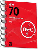 NFPA 70, National Electrical Code, 2023 Edition, Spiralbound | 9781455929368 | Paperback