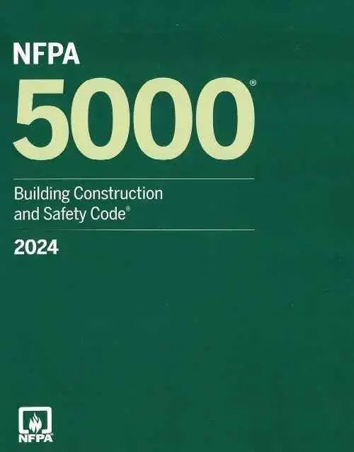 NFPA 5000, Building Construction and Safety Code 2024 Edition Book | NFPA Format | 9781455930685 | Paperback