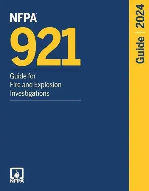 NFPA 921 2024 Edition | 9781455931255 | Paperback