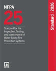 NFPA 25 Standard for Inspection, Testing & Maintenance of... | 9781455932047 | Paperback