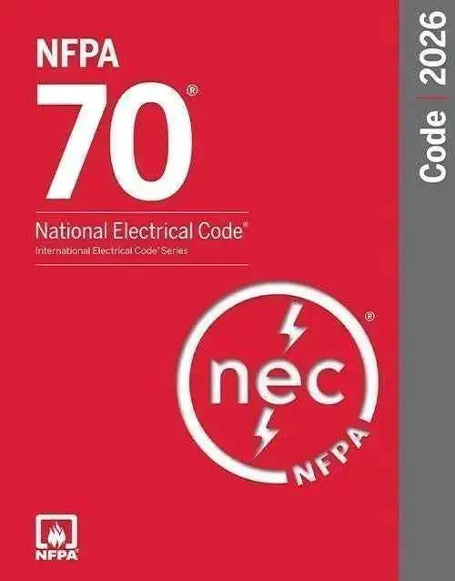 NFPA 70, National Electrical Code NEC 2026 Edition Paperback | NFPA Format | 9781455932207 | Paperback