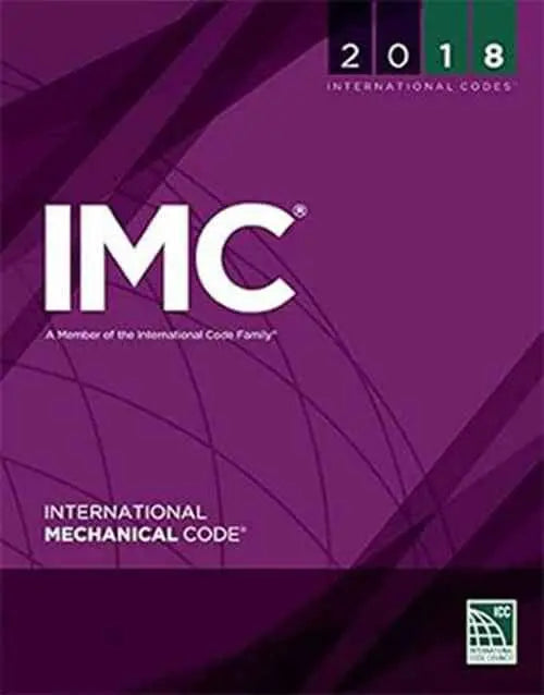 2018 International Mechanical Code (IMC Code): ISBN 9781609837228 | 9781609837228 | Paperback