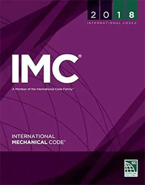 2018 International Mechanical Code (IMC Code): ISBN 9781609837433 ISBN 9781609837433 Paperback bookcover – Nybookshub