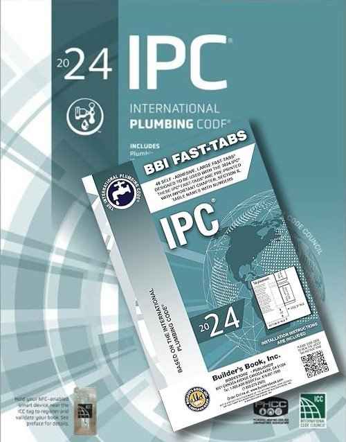 2024 International Plumbing Code Book Plus Fast Tabs (Combo) | 9781959851738 | Paperback