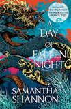 Front cover of the book 'A day of fallen night (the roots of chaos series)' by Samantha Shannon.