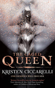Front cover of the book 'Caged Queen' by Kristen Ciccarelli.