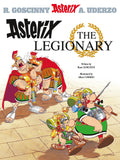 Front cover of the book 'Asterix the Legionary: Album #10' by Goscinny Rene.