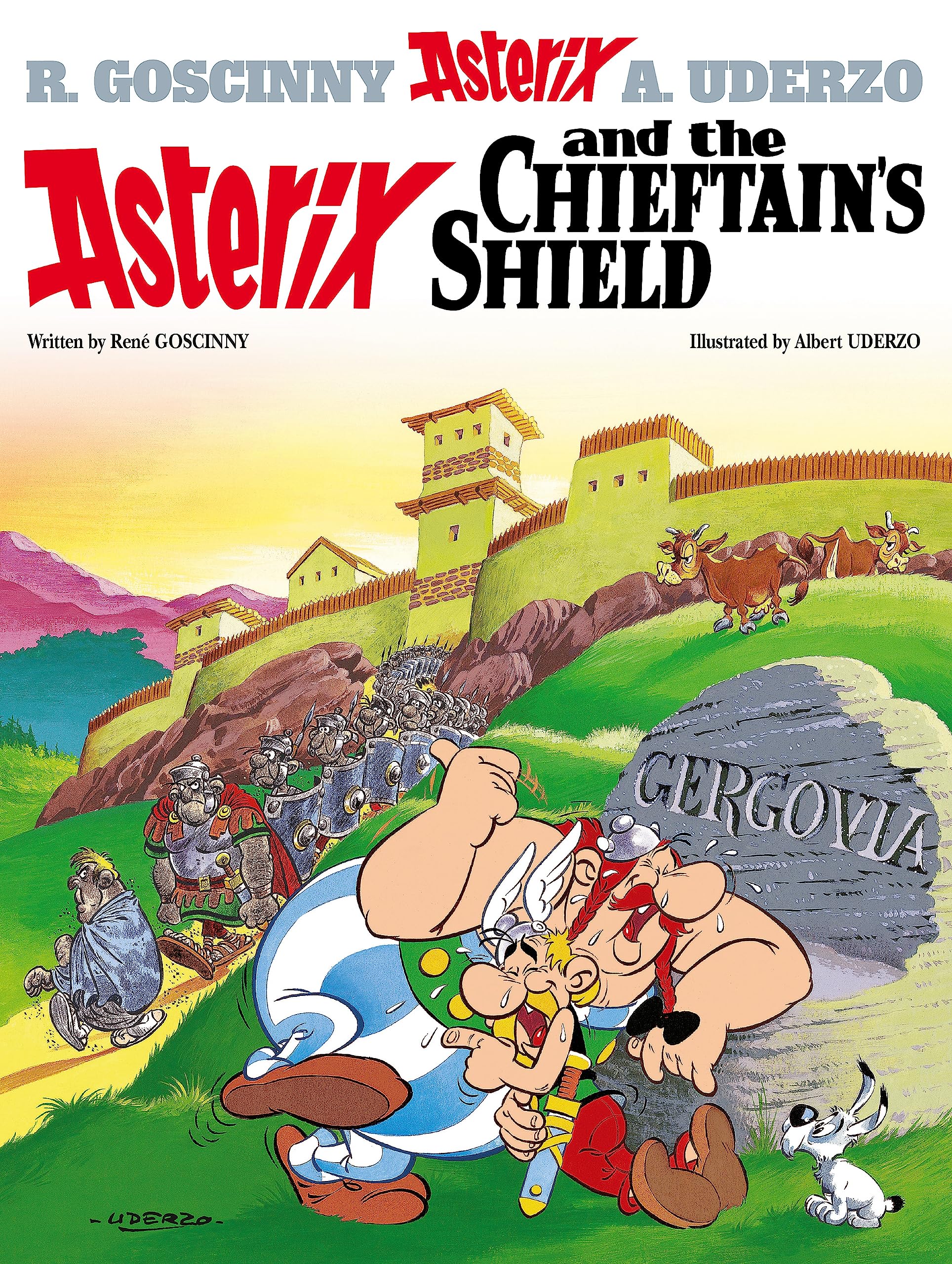 Front cover of the book 'Asterix and the Chieftain's Shield: Album #11' by Na.