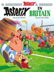 Front cover of the book 'Asterix in Britain: Album #8' by Goscinny Rene.