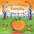 Front cover of the book 'The Littlest Pumpkin: A Kindergarten and Preschool Halloween Book' by Brandi Dougherty.