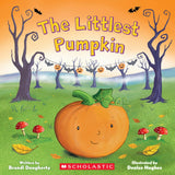 Front cover of the book 'The Littlest Pumpkin: A Kindergarten and Preschool Halloween Book' by Brandi Dougherty.