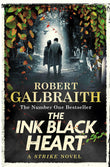 Front cover of the book 'The ink black heart (strike 6)' by Galbraith Robert.