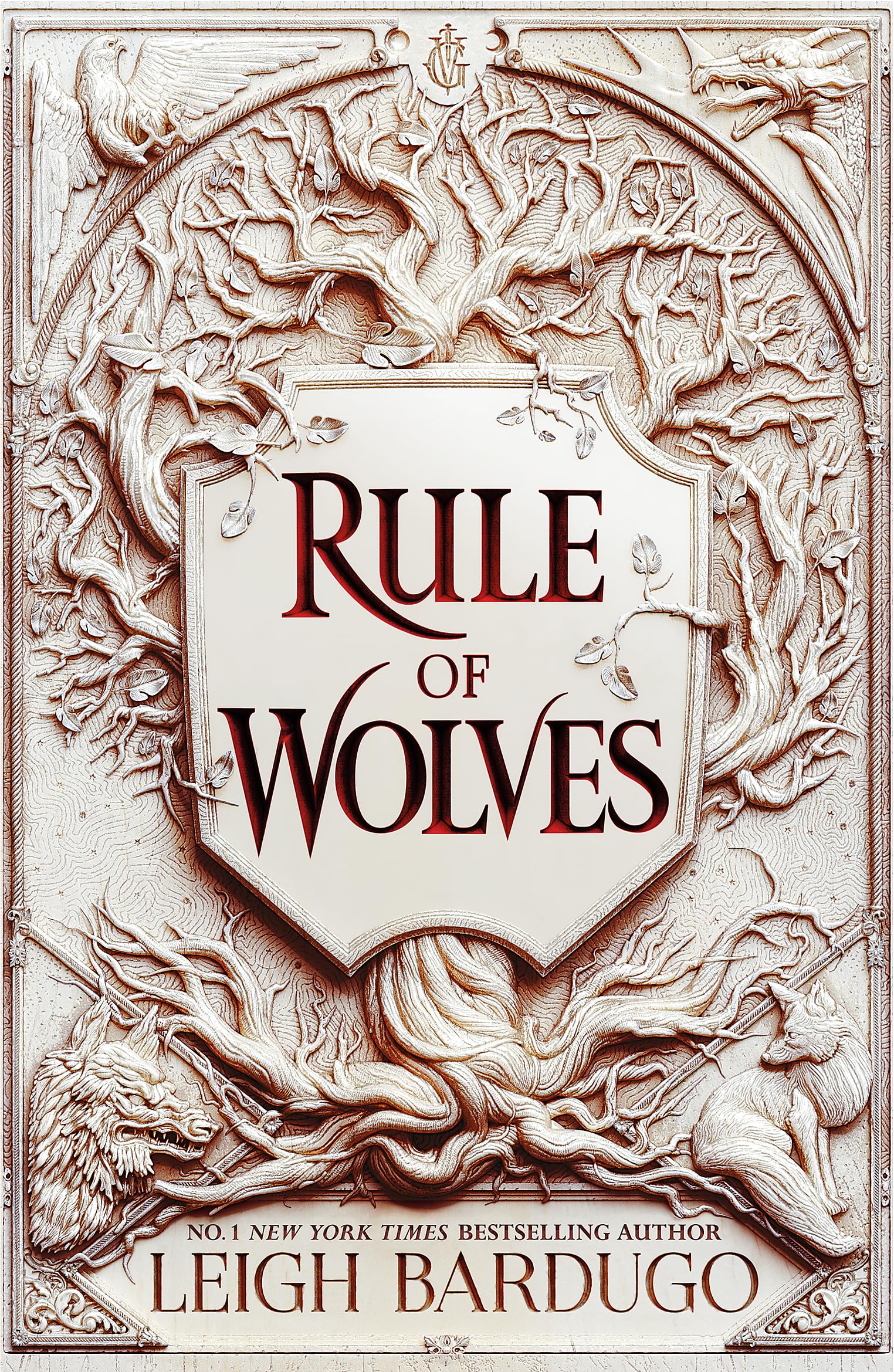 Front cover of the book 'Rule of wolves (king of scars book 2)' by Leigh Bardugo.