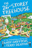 Front cover of the book '26 Storey Treehouse' by Andy Griffiths.
