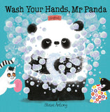 Front cover of the book 'Wash Your Hands, Mr Panda' by Antony, Steve.