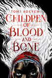 Front cover of the book 'Children of Blood and Bone (Legacy of Orisha) (International Edition)' by Tomi Adeyemi.
