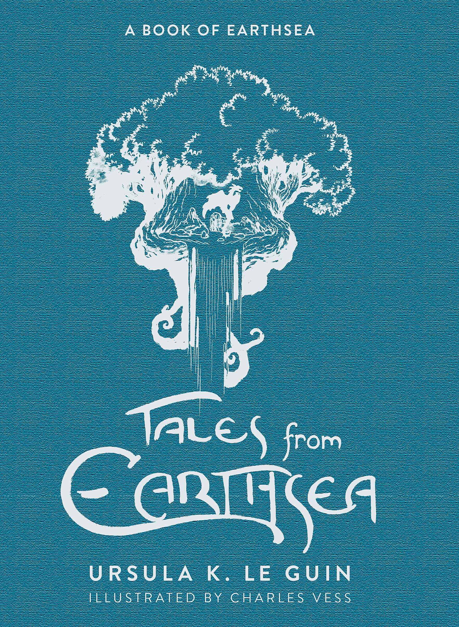 Front cover of the book 'Tales from Earthsea: The Fifth Book of Earthsea' by Ursula K. Le Guin.