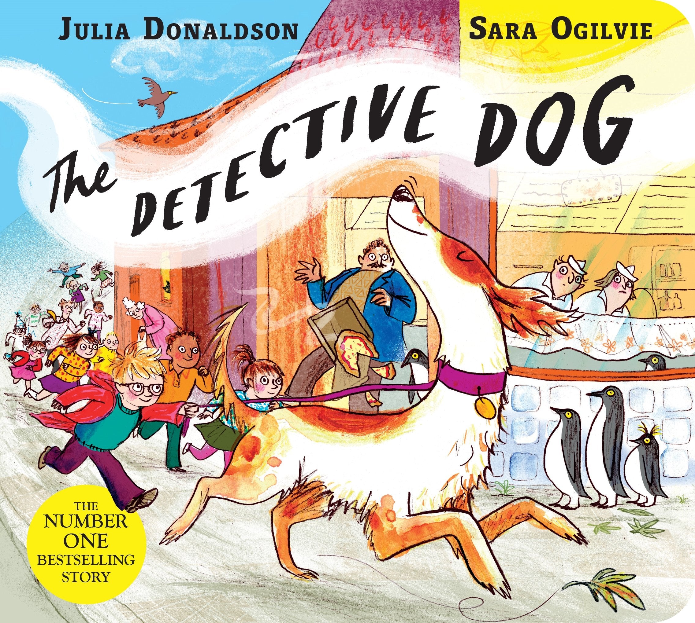 Front cover of the book 'Detective Dog' by Donaldson, Julia.