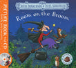 Front cover of the book 'Room On The Broom Book & CD' by Julia Donaldson.
