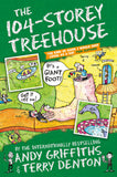 Front cover of the book '104-Storey Treehouse' by Andy Griffiths.
