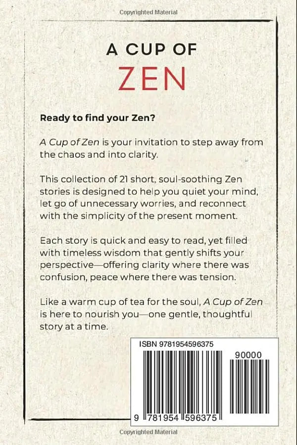 Zen short stories and mindfulness book for Nybookshub US store
