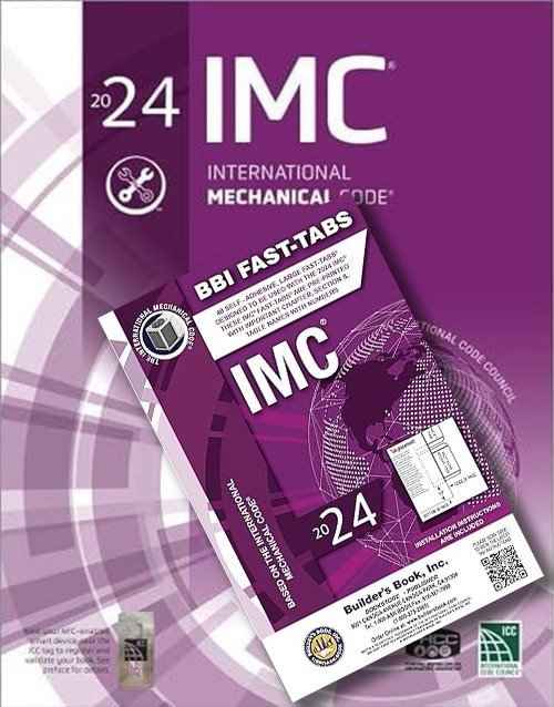 International Mechanical Code 2024 With BBI Fast-Tabs | 9781622704040 | Paperback