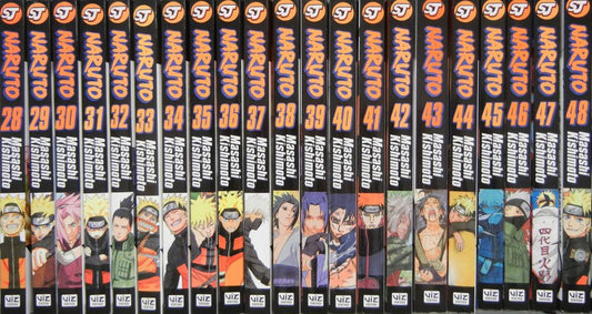Naruto Manga Box Set 2: Volumes 28–48 || Comic Book Full/Loose Set ?? Freebie: A free Manga Wall Poster - NYBooksHub