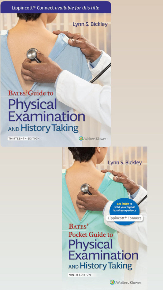 Bates’ Complete Physical Examination Set full guide and pocket companion paperback - NYBooksHub
