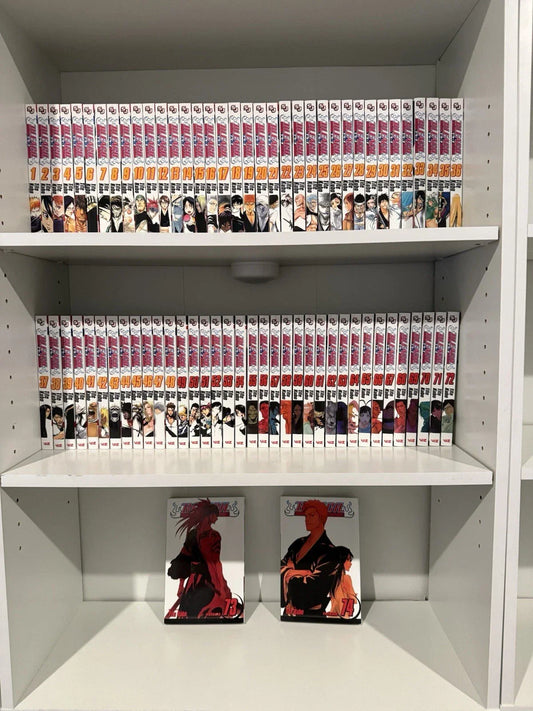 Bleach Manga by Tite Kubo Volumes 1-74 - Full/Loose Set Story in English from Viz Media 🎁 Freebie: A free Manga Wall Poster - NYBooksHub