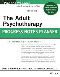 Adult Psychotherapy Progress Notes Planner PracticePlanners Wiley Clinical Guide