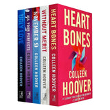 Front cover of Colleen Hoover 5 Books Collection Set featuring Ugly Love and Heart Bones at Nybookshub