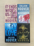 Front cover of Colleen Hoover Book Bundle featuring Verity and It Ends With Us at Nybookshub