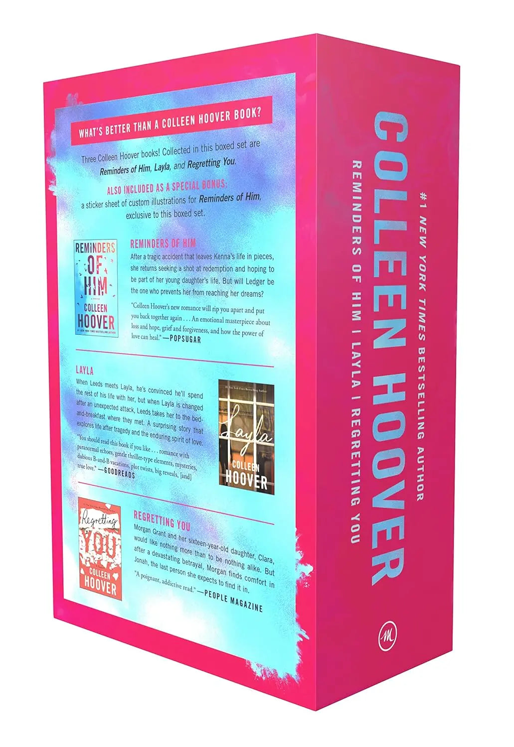 Colleen Hoover contemporary romance book bundle for Nybookshub US store