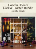 Colleen Hoover Dark & Twisted Bundle – Verity + Too Late + Layla | Thriller & Dark Romance 3-Book Set