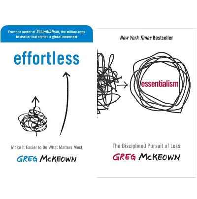 (Combo Pack) Essentialism + Effortless PaperbackÐ  by Greg McKeown (Author)