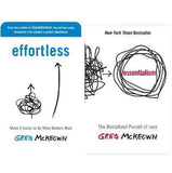 (Combo Pack) Essentialism + Effortless PaperbackÐ  by Greg McKeown (Author)