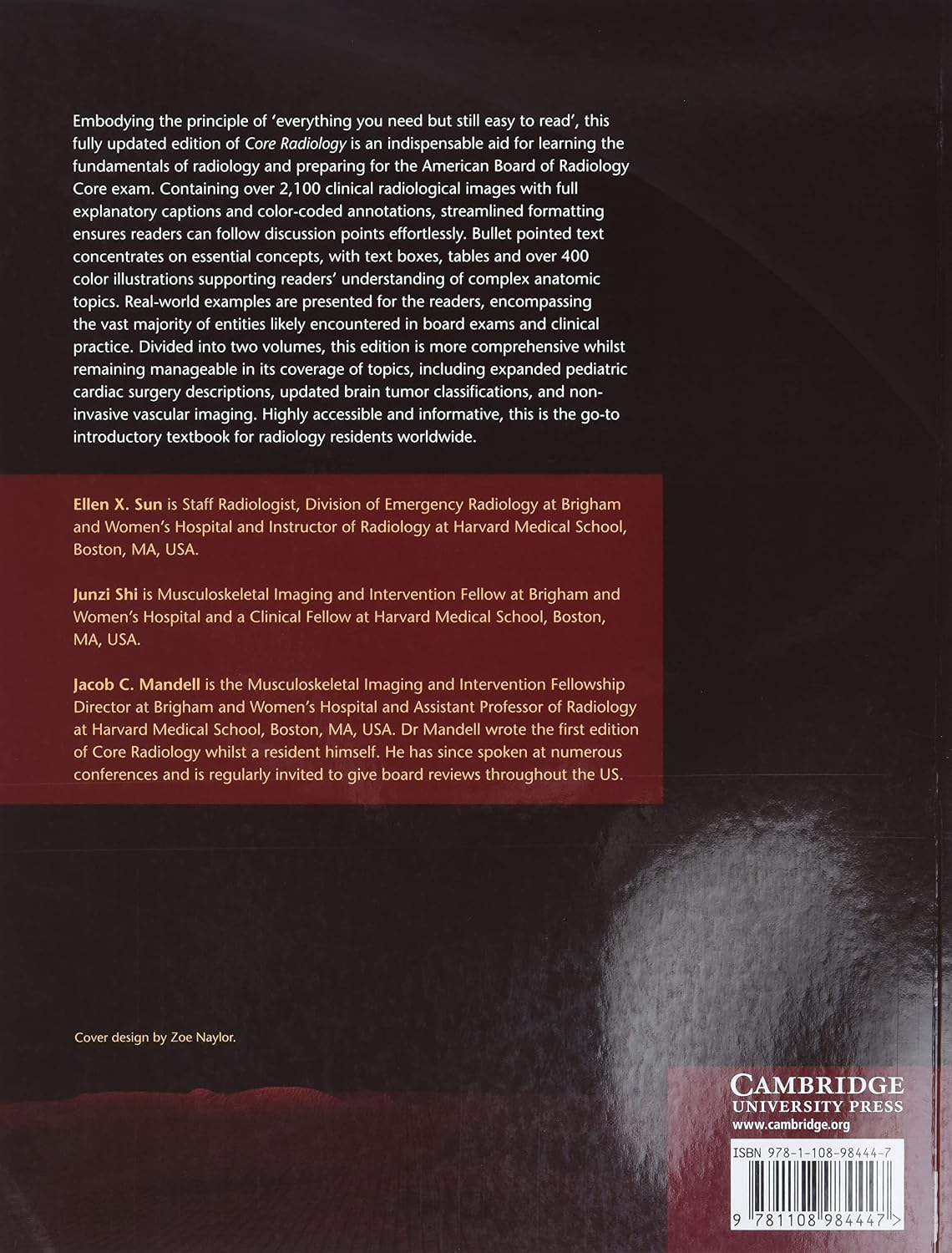 Core Radiology: A Visual Approach to Diagnostic Imaging 2nd Edition Paperback NYBOOKSHUB
