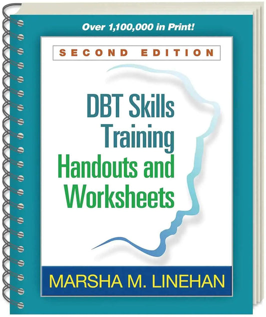 DBT Skills Training Handouts and Worksheet by Marsha M. Linehan 2ed Paperback |9781572307810|
