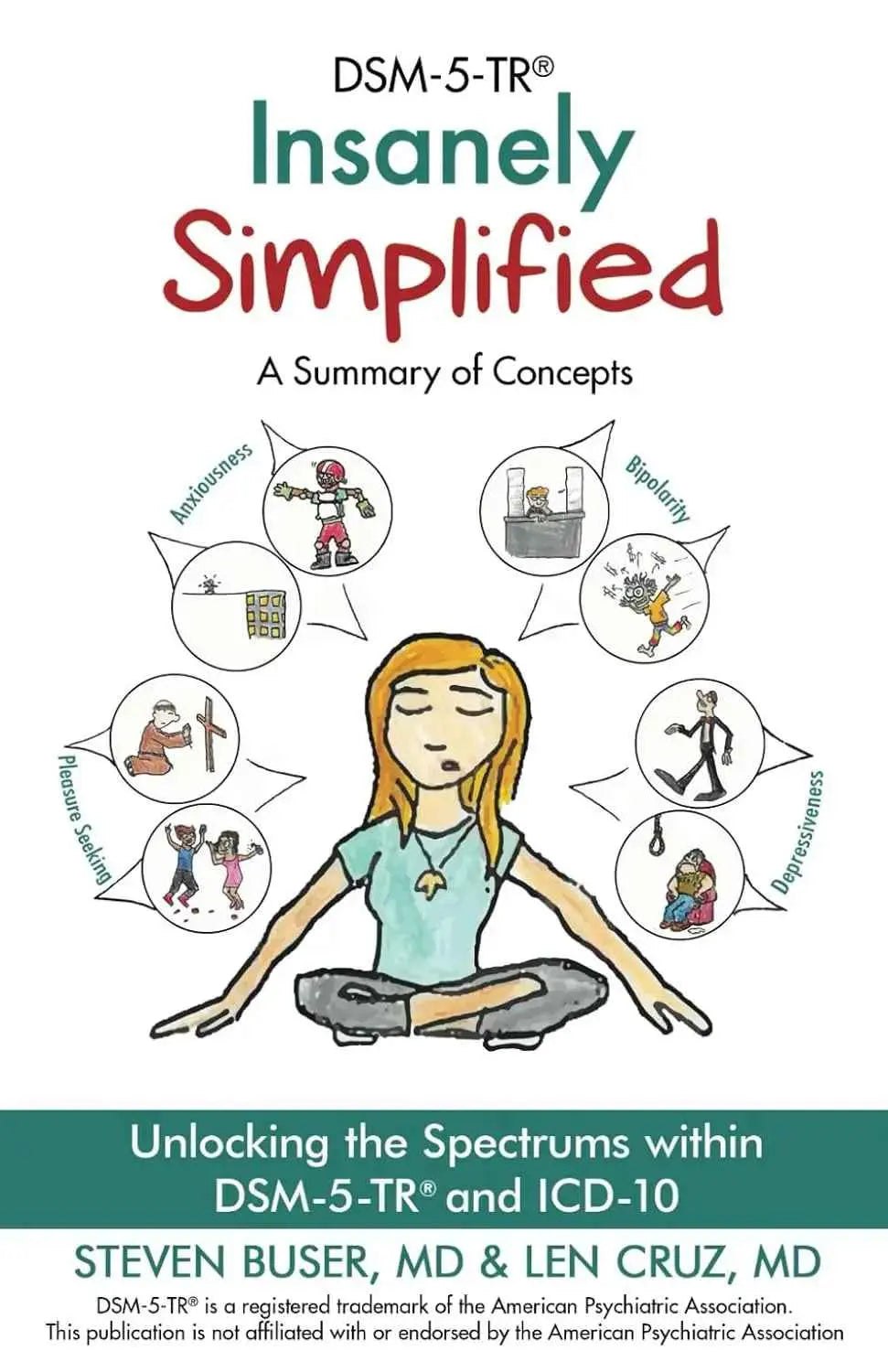 DSM-5-TR Insanely Simplified: Unlocking the Spectrums Within DSM-5-TR and ICD-10