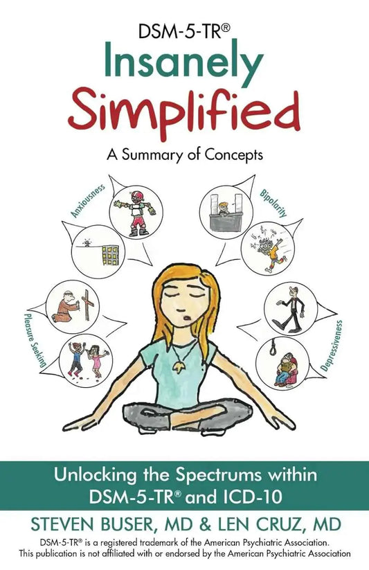 DSM-5-TR Insanely Simplified: Unlocking the Spectrums Within DSM-5-TR and ICD-10