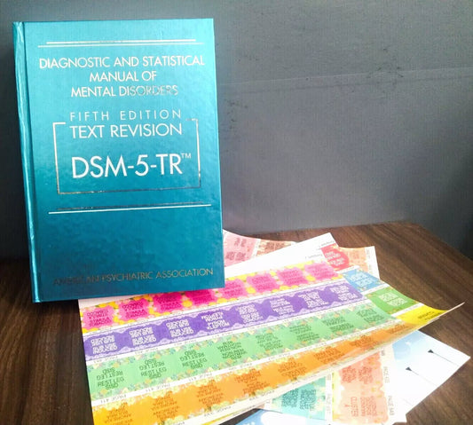 DSM 5 TR Hardcover with Tabs Diagnostic and Statistical Manual of Mental Disorders