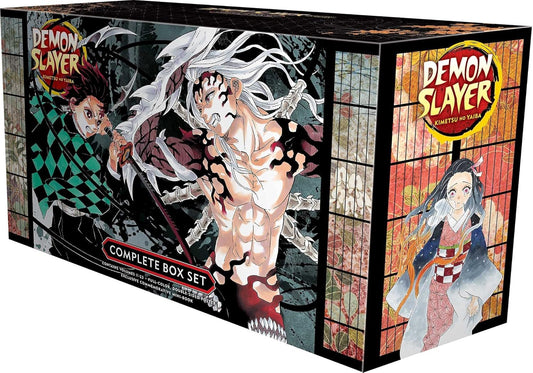 Demon Slayer Kimetsu No Yaiba Complete Box Set Volumes 1 23 Premium Manga Edition With Exclusive Booklet Poster Koyoharu Gotouge Viz Media With Bookmark And ?? Freebie A Free Manga Wall Poster Paperback - NYBooksHub