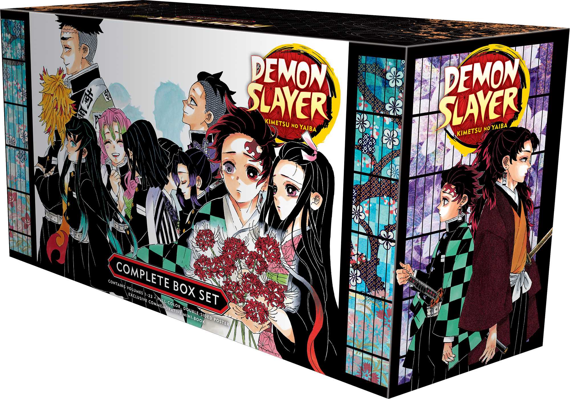 Demon Slayer Kimetsu No Yaiba Complete Box Set Volumes 1 23 Premium Manga Edition With Exclusive Booklet Poster Koyoharu Gotouge Viz Media With Bookmark And ?? Freebie A Free Manga Wall Poster Paperback - NYBooksHub