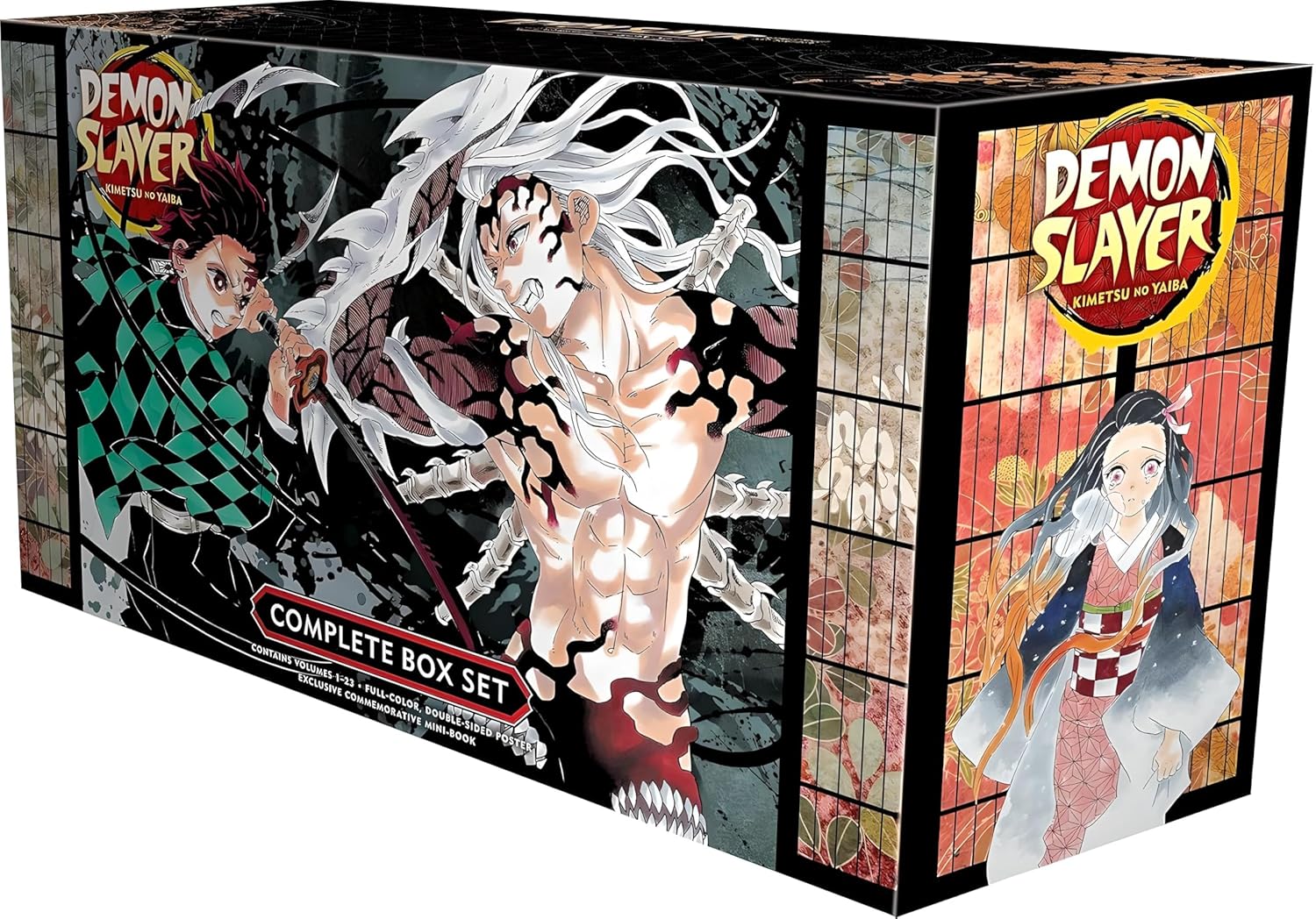 Demon Slayer: Complete Box Set (Volumes 1–23) – Premium Manga Edition Paperback - NYBooksHub